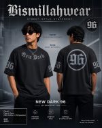 New Dark 96 Drop Shoulder Tees - Image 4